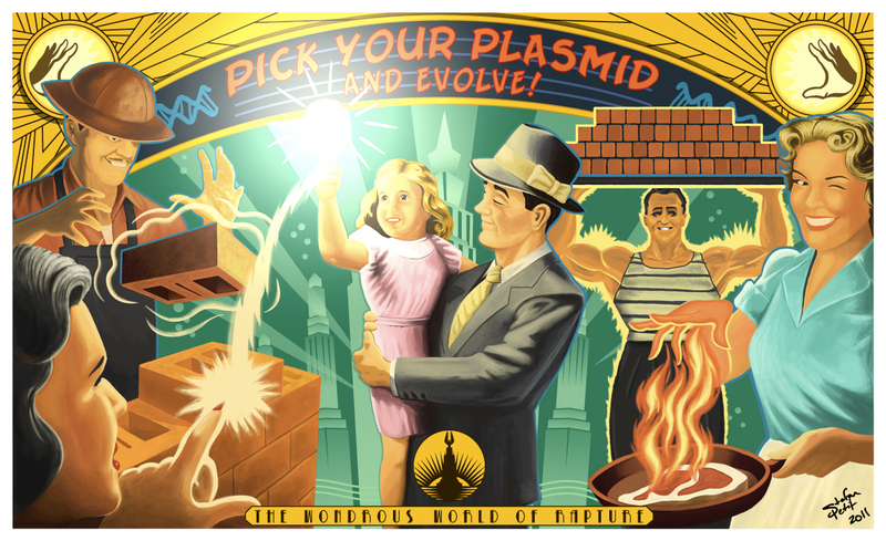 Illustration for article titled Make Your House Look Like Rapture With These Awesome Posters